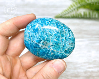 Blue Apatite Chunky Palmstone #5