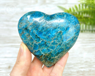 Blue Apatite Heart #3