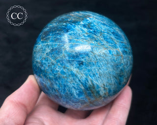 Blue Apatite Sphere #1