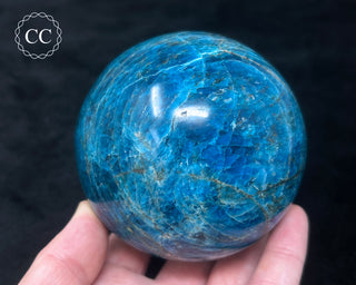 Blue Apatite Sphere #1