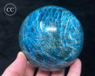 Blue Apatite Sphere #1