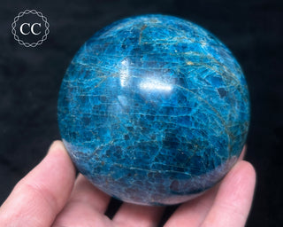 Blue Apatite Sphere #1