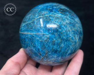 Blue Apatite Sphere #1