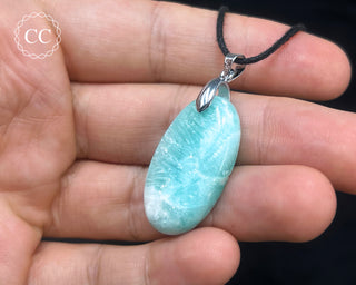 Blue Aragonite Necklace #6
