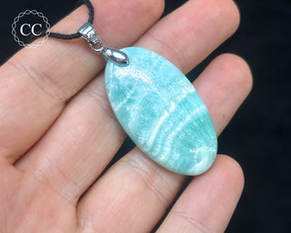 Blue Aragonite Necklace #3