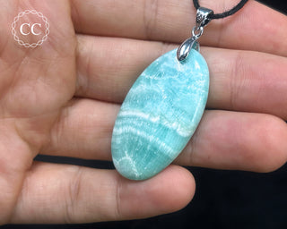 Blue Aragonite Necklace #3