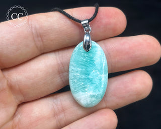Blue Aragonite Necklace #6