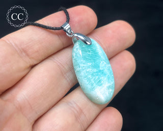 Blue Aragonite Necklace #6