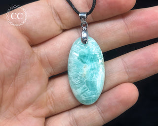 Blue Aragonite Necklace #2