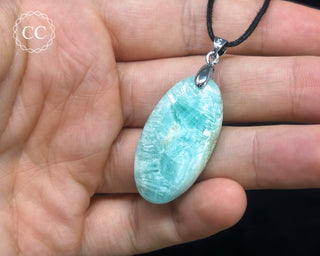 Blue Aragonite Necklace #2