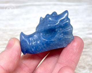 Blue Aventurine Dragon Head #3