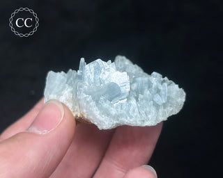 Blue Baryte Cluster #6