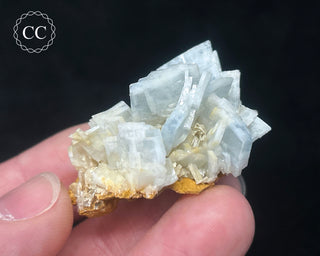 Blue Baryte Cluster #11
