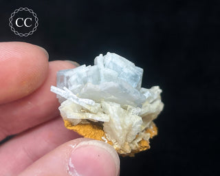 Blue Baryte Cluster #11