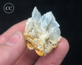 Blue Baryte Cluster #11
