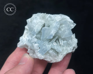 Blue Baryte Cluster #3