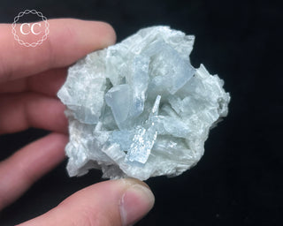 Blue Baryte Cluster #3