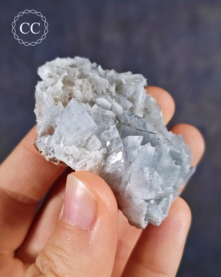 Blue Baryte Cluster #6