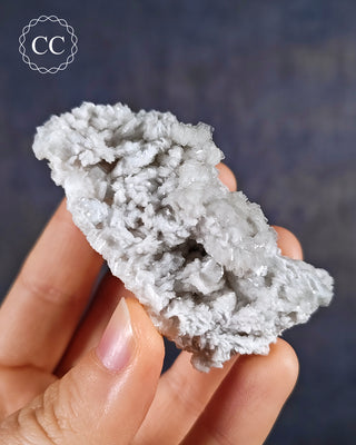  Baryte crystal Cluster (also spelt Barite) is the popular blue colour with flattened, tabular crystals. This specimen is from the Teresita Mine in Murcia, Spain. 