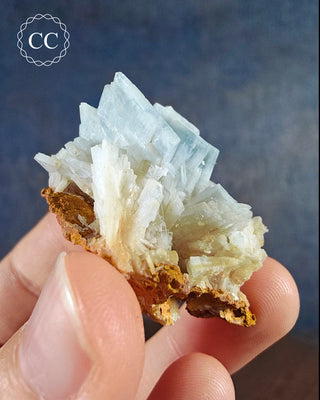 Blue Baryte Cluster #11