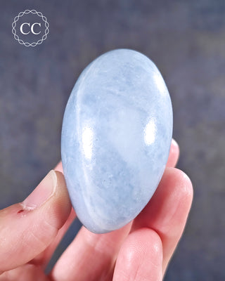 Blue Calcite Chunky Palmstone #1