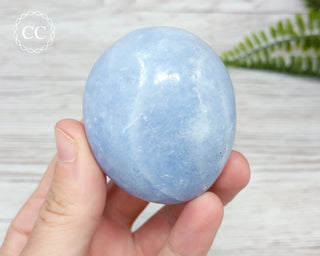 Blue Calcite Chunky Palmstone #2