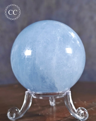 Blue Calcite Sphere #1