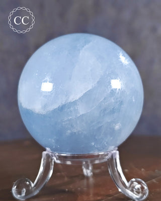 Blue Calcite Sphere #1