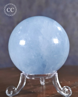 Blue Calcite Sphere #1