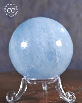 Blue Calcite Sphere #1