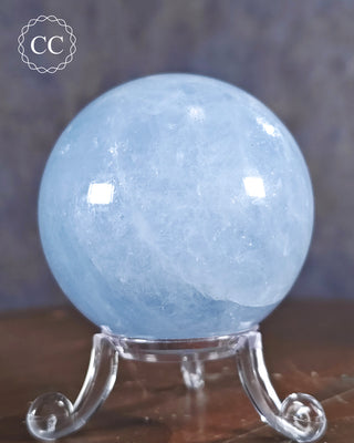 Blue Calcite Sphere #1