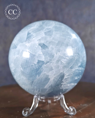 Blue Calcite Sphere #2