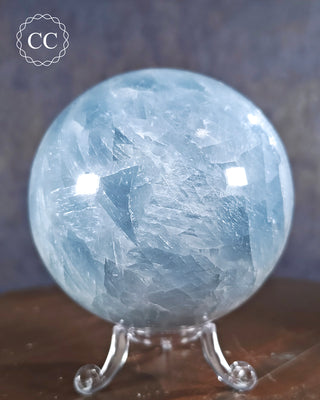 Blue Calcite Sphere #2