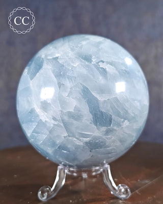 Blue Calcite Sphere #2