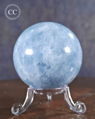 Blue Calcite Sphere #3