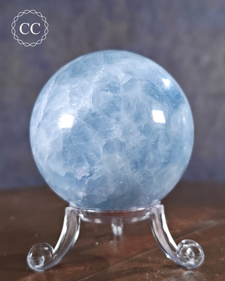 Blue Calcite Sphere #3