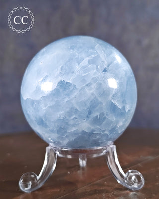 Blue Calcite Sphere #3