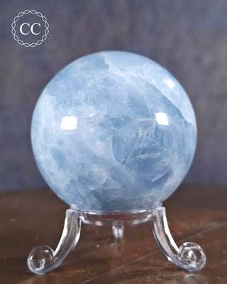 Blue Calcite Sphere #3