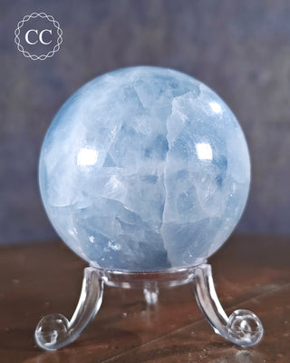 Blue Calcite Sphere #3