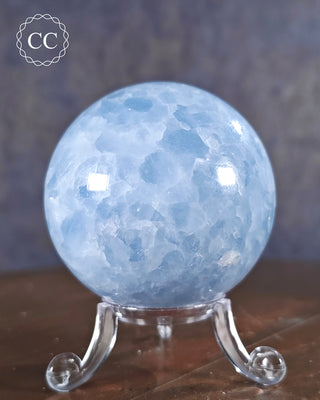 Blue Calcite Sphere #4