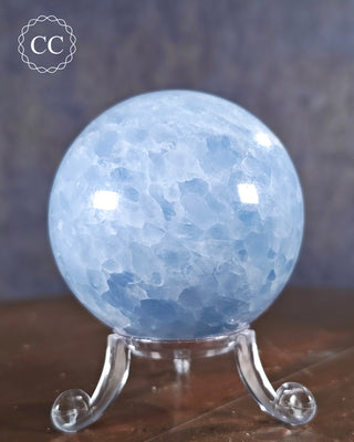 Blue Calcite Sphere #4