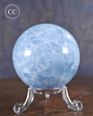 Blue Calcite Sphere #4