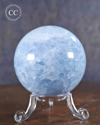 Blue Calcite Sphere #4