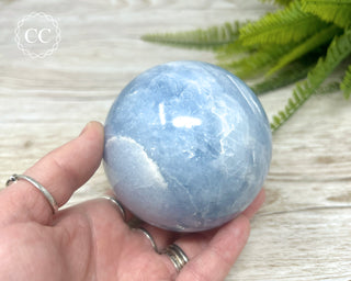 Blue Calcite Sphere #1