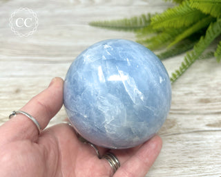 Blue Calcite Sphere #1