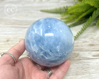 Blue Calcite Sphere #1