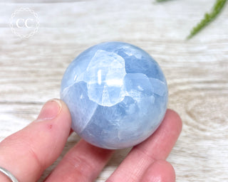 Blue Calcite Sphere #4