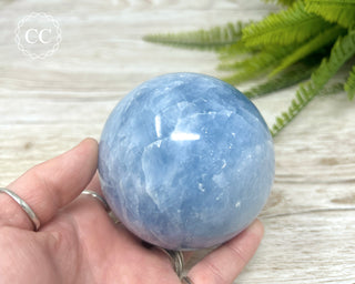 Blue Calcite Sphere #1