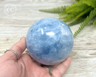 Blue Calcite Sphere #1