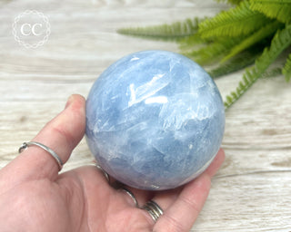 Blue Calcite Sphere #1
